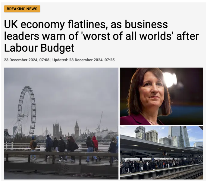 Labour's "The UK economy is flatlining, but we won't be taking the obvious road to growth because that would mean our young people living, working and studying all over Europe again"
looking more and more daft a policy with every day🤡