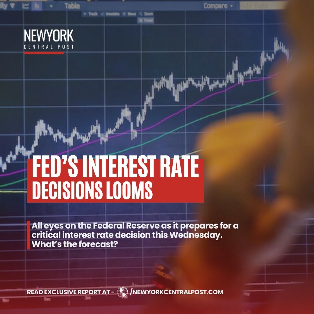 nycpostofficial's tweet photo. 🏛️ All eyes on the Fed as interest rate decision day approaches. 📉 Will they raise rates again or hold steady? Stay tuned for updates!

👉 Read the full report: [https://t.co/CgS4octrzs]

#FedRates #FederalReserve #USEconomy #newyorkcentralpost #NYCP #NYCPNews https://t.co/4OZsSNwrUd