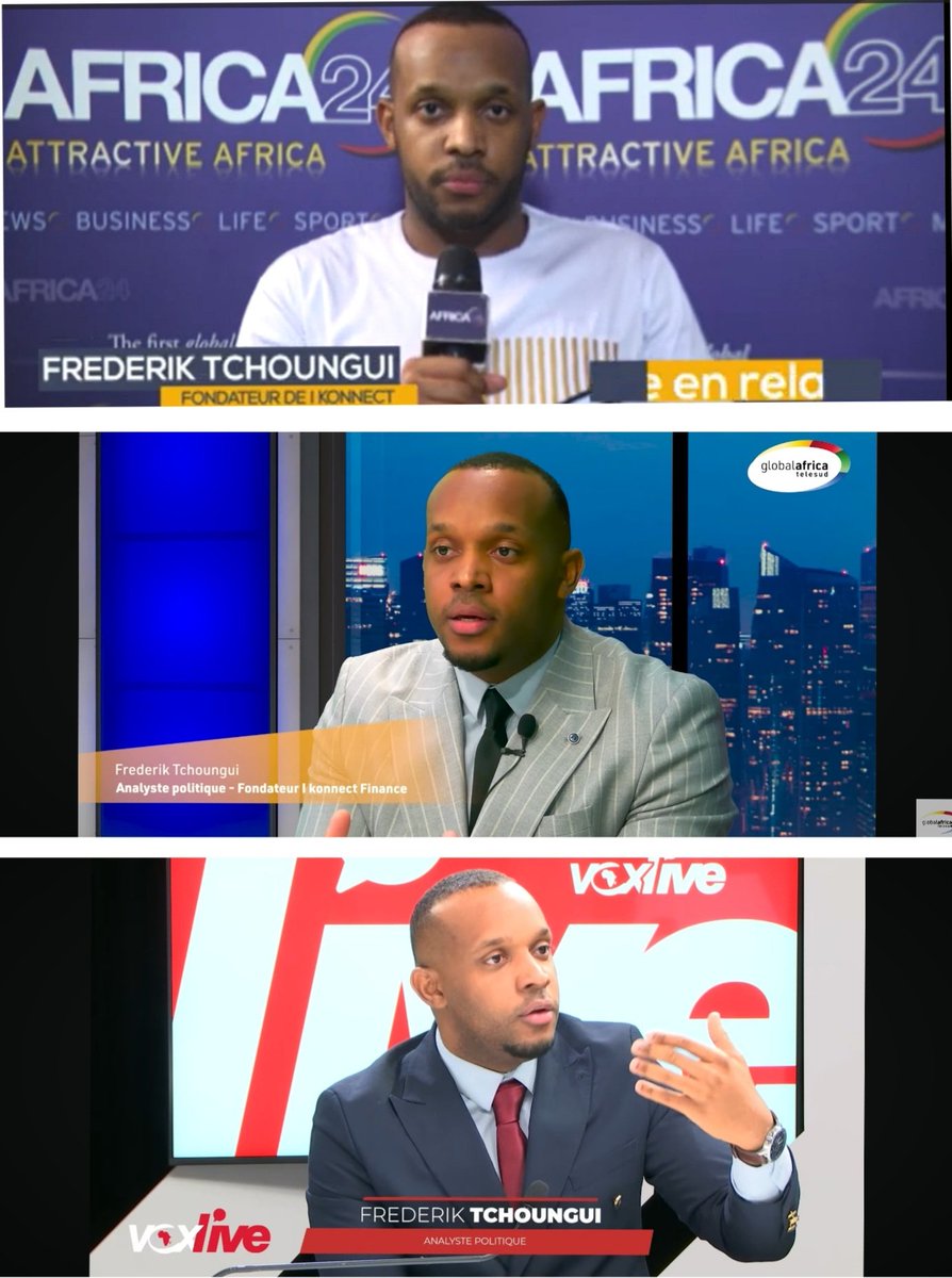 Avoir eu l'opportunité en 2024, de débattre sur les antennes de <a href="/AFRICA24TV/">#AFRICA24</a>, <a href="/Telesud_/">Global Africa Telesud</a> et <a href="/voxafrica/">Voxafrica</a> de l'actualité Politique Africaine, furent riches en apprentissage et en partage.

2025 est une année decisive pour l'Afrique francophone avec de nombreux scrutins electoraux.