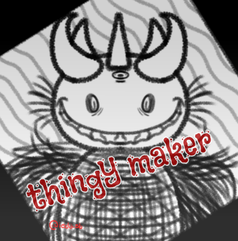 iedasb's tweet photo. I made a sorta of "scary" picrew, the "thingY maker"!
Check it out: https://t.co/9e8hzA6ON2

#picrew #picrewmaker @picrew_tc_en @picrew_tc #creature https://t.co/XDulhHWEKy