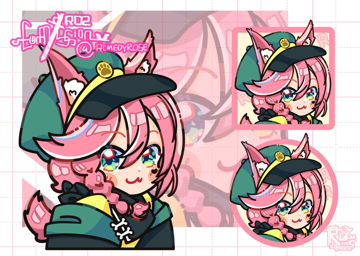 My first VGen commission! Thank you again <a href="/remedyroses/">🐶 remiro 🌹🦴</a>! 

#VGenComm #Vtuber #artcommissions #pfp