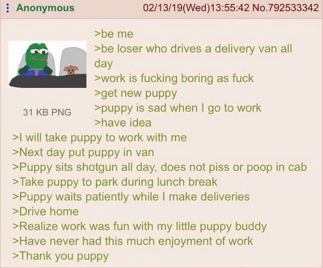 Greentext Poster tweet media