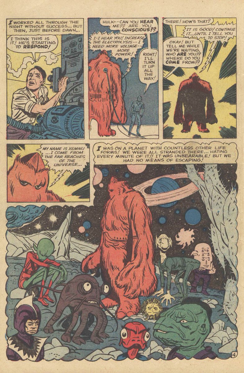 ParallaxCR's tweet photo. La comparativa de la restauración de colores que hablamos en el podcast de Immortal Hulk. ¿Ustedes qué opinan? #Xemnu https://t.co/9hhpfP9wTt