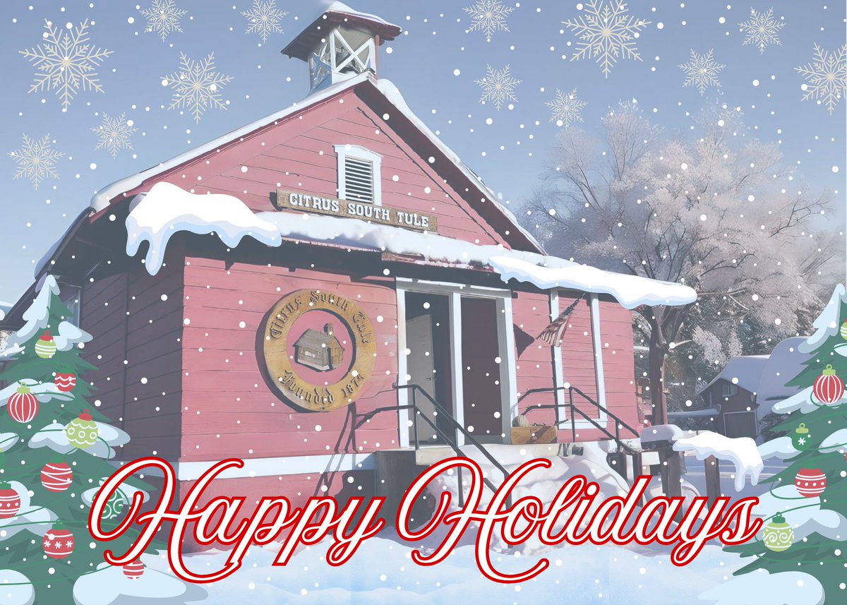 Happy Holidays from all of us at Citrus South Tule! This year we celebrated 150 years and completed exciting campus renovations. Wishing you joy, love, and a bright new year ahead! 
#EmpowerTheFuture #BeFutureReady #thinkabitlab #animakerspacelab