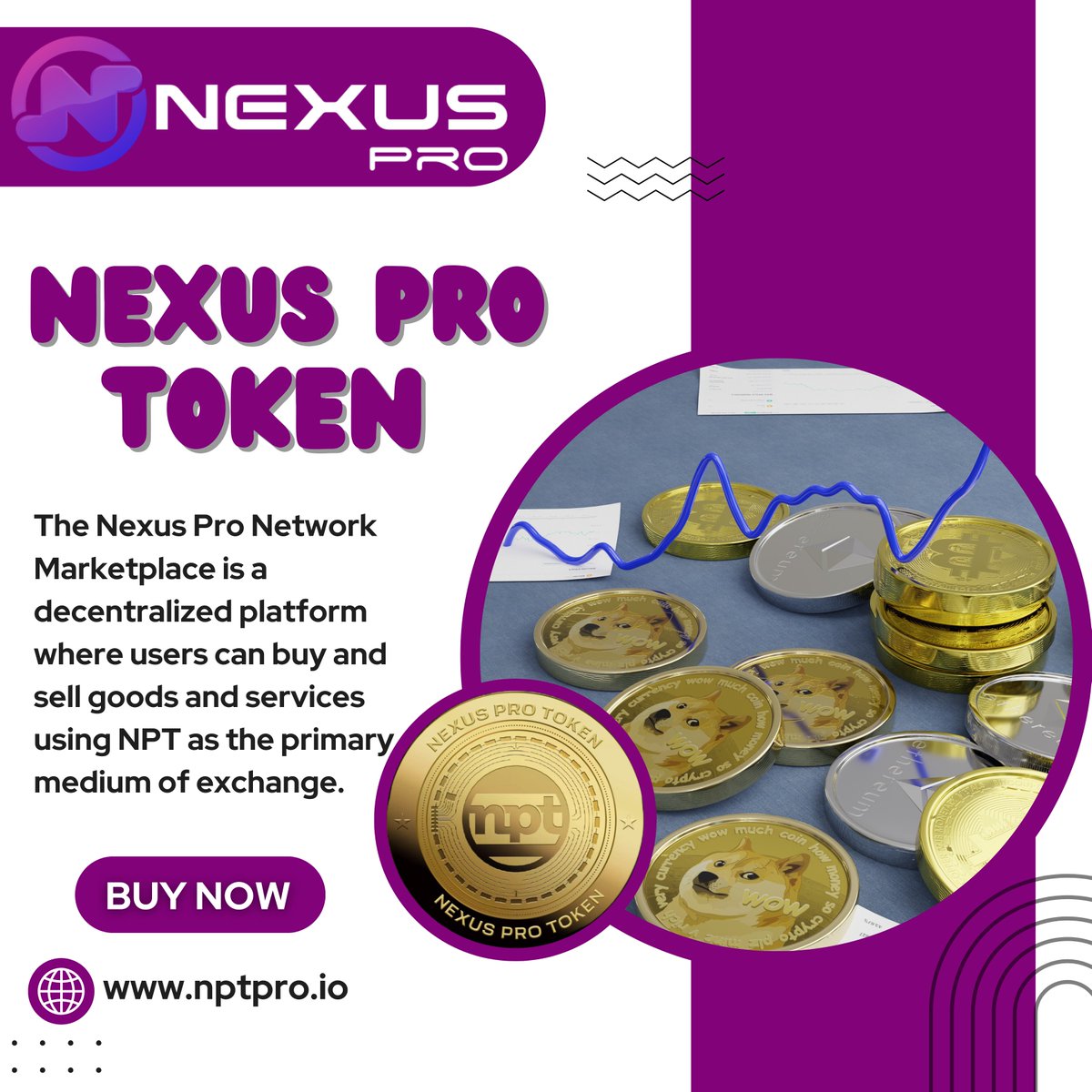 NexusProToken's tweet photo. 🚀The Nexus Pro Token!🌟
  The Nexus Pro Token aims to drive innovation in the digital finance space by simplifying complex blockchain interactions and providing users with a token that works across diverse applications.💼✨

#Crypto #DeFi #Blockchian #Futurefinance https://t.co/huKgRFVhno