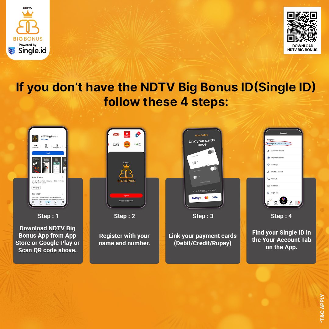 ndtvbigbonus's tweet photo. [Partner Content] Win a @kayaskinclinic Package or @toysrus gift card at the #NDTVBigBonus #NewYearBonanza Contest. Fill in the blank with a creative version of your 2025 resolution for saving, with your Single Id. Contest ends on 31.01.25. T&amp;C Apply https://t.co/0RJqD0KfKx https://t.co/EBLRs2OMqK