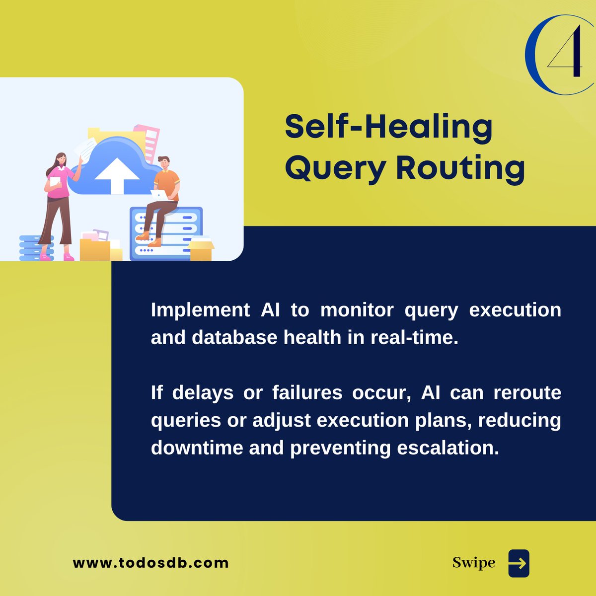 TodosDb's tweet image. Real-time query optimization and predictive scaling ensure your system performs at its best. Proactively eliminate potential failures!
🌐 Check out our site: todosdb.com📞 Reach us by phone: +91 82990 91934📧 Drop us an email: support@todosdb.com (2/2)
#proxySQL #DB