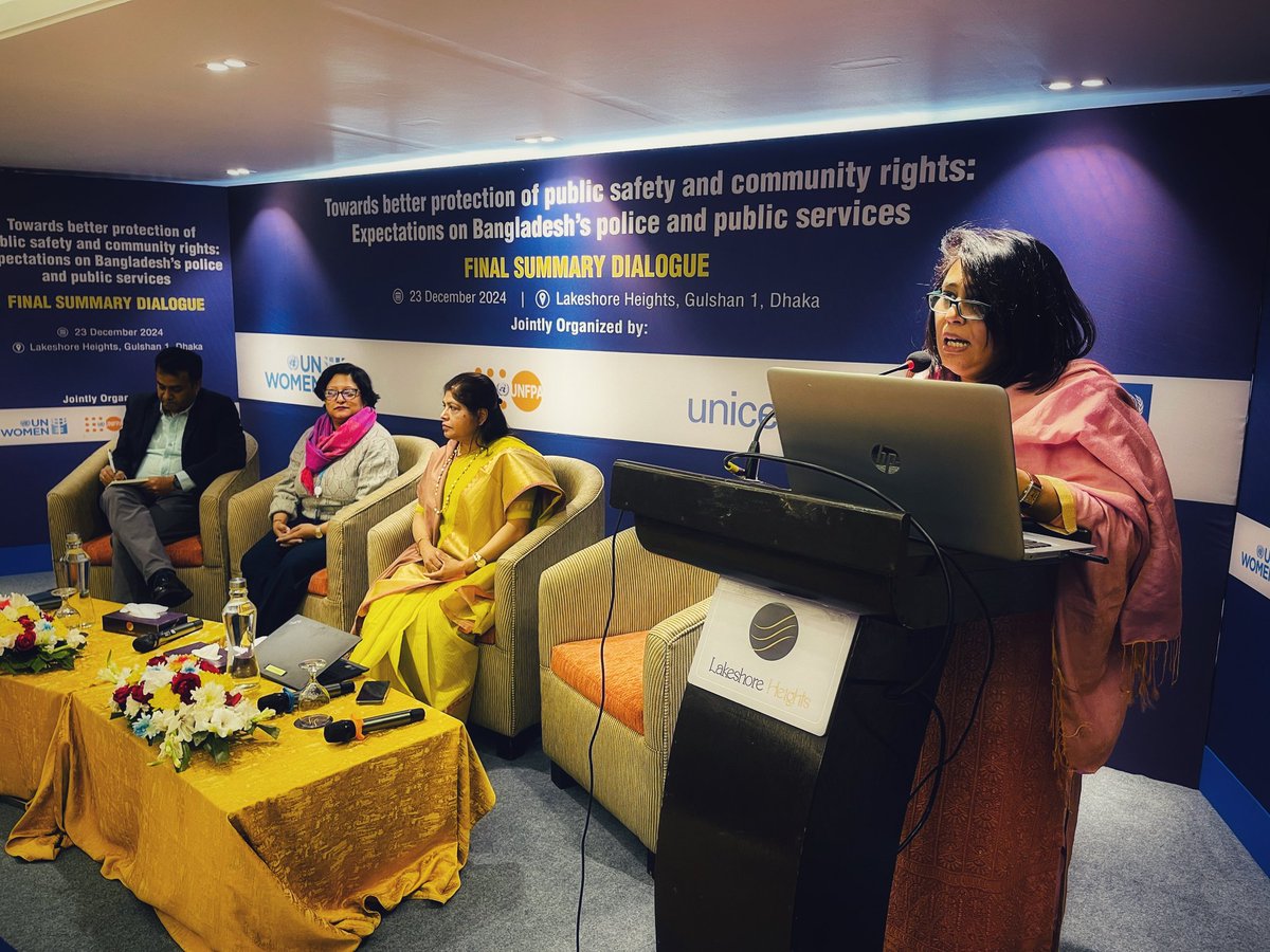 UNDP_BD's tweet image. "We are committed to promoting an inclusive and consultative approach to police and justice reforms, ensuring the voices of women, youth and civil society are at the heart of structural reforms to reconstruct independent public institutions with integrity, that the public has…