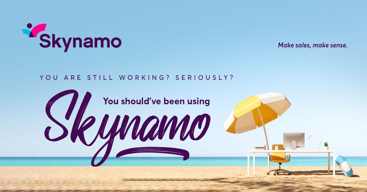We said what we said. 🏖️👨‍💻🏄‍♀️

#SkynamoSummer