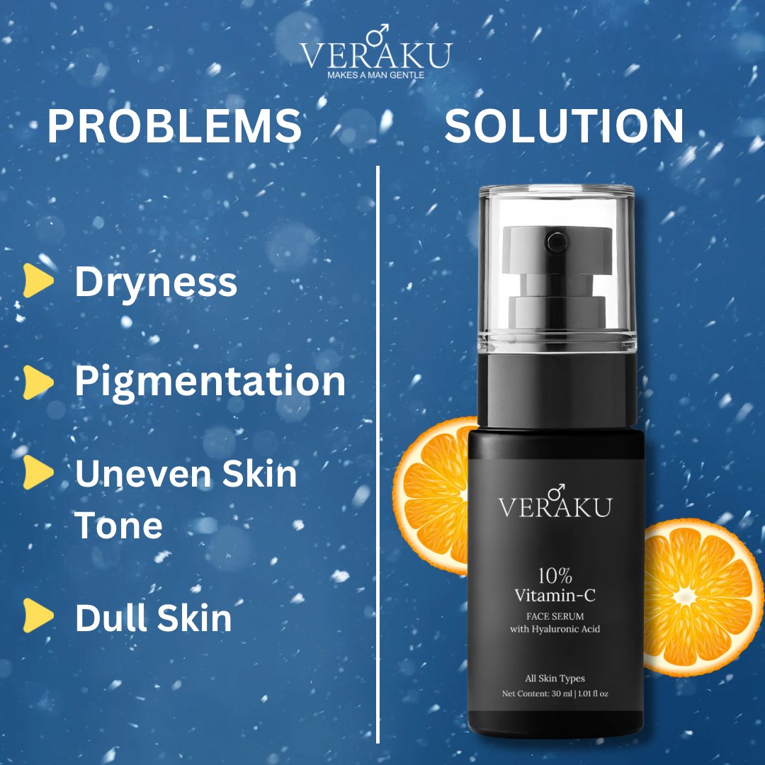 verakumen's tweet photo. Upgrade your grooming routine with our vitamin C serum that will leave your skin looking and feeling refreshed!

#veraku #vitamincserum #faceserum #vitaminC #glow #cleaskin #menskincrae #skincare #skincareroutine #menskincareroutine https://t.co/LENxUuE7Cv