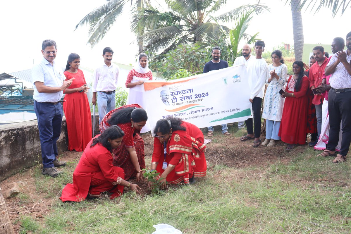 ICAR_CMFRI's tweet photo. #SwachhataPakhwada
#swachhta activities. #Mandapm #Vizhinjam https://t.co/UiHjToKe3r