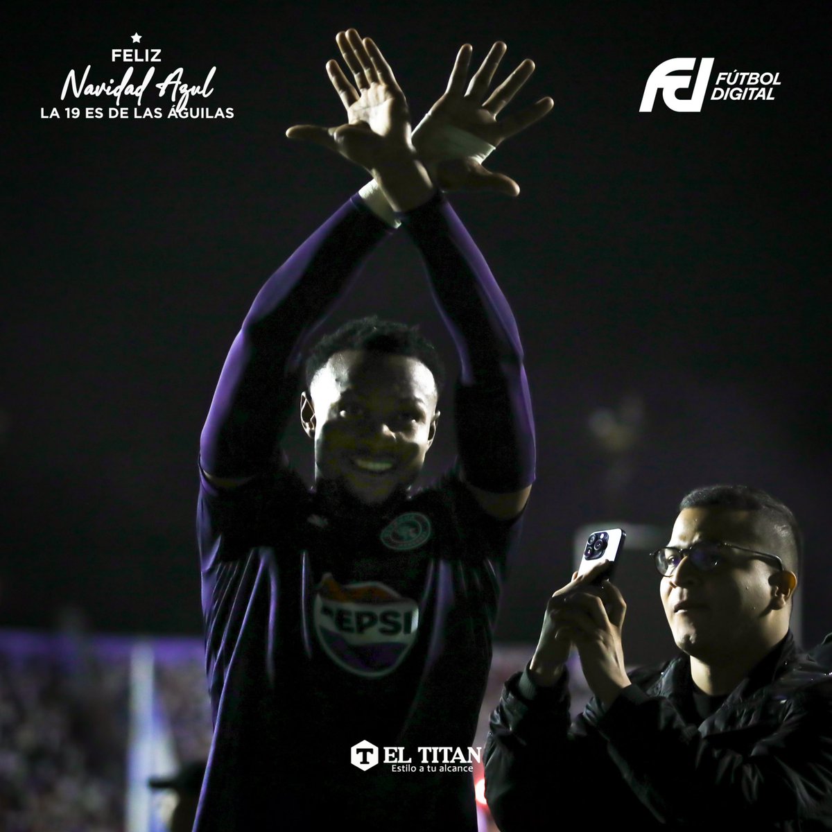 FutbolDigitalHn's tweet photo. ✨🦅 AURA DE CAMPEÓN 🏆✨
Parte I 📷
#FutbolDigital #MotaguaCampeón #NavidadAzul https://t.co/IkZ2NdQEcJ