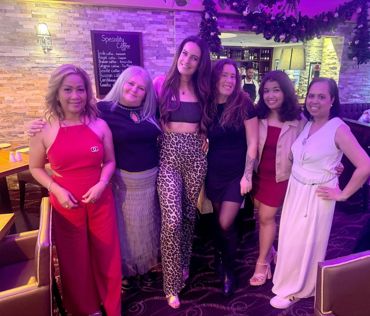 Wonderful evening at Leandra restaurant for our Christmas meal 🎅🏼🎄