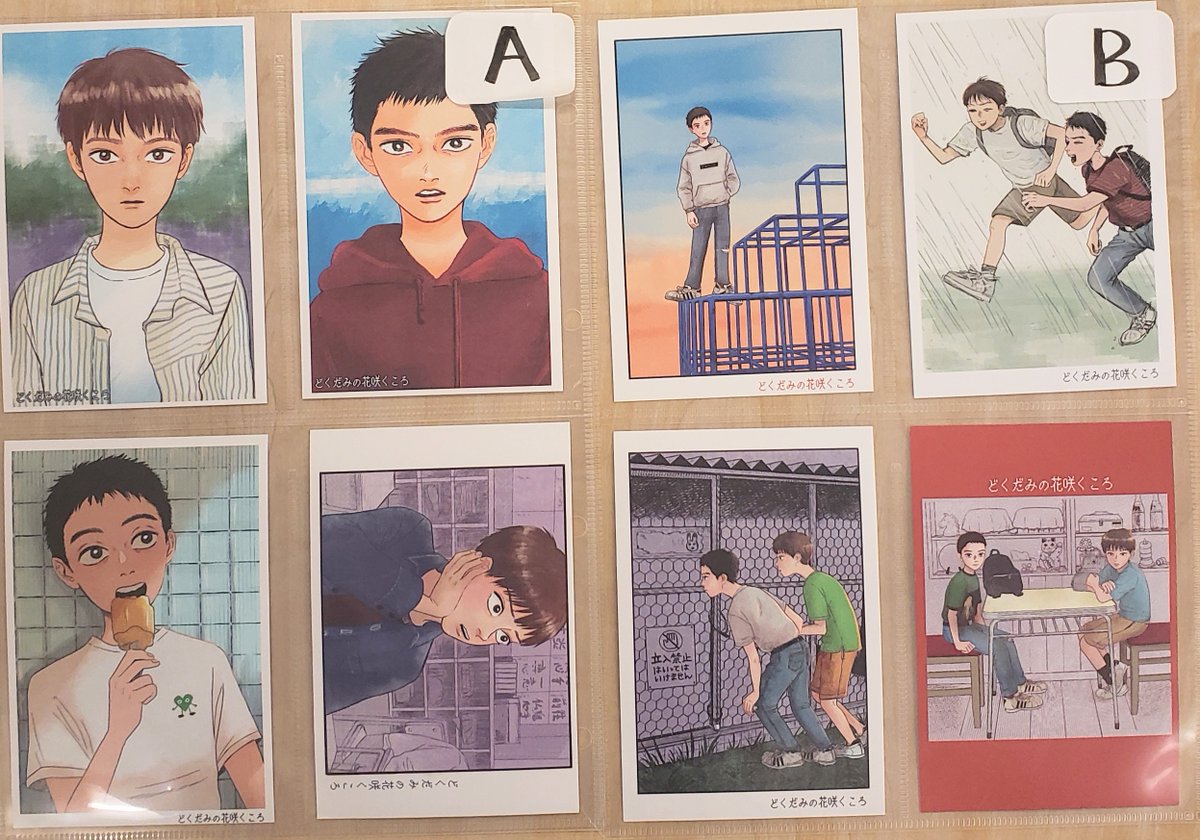 城戸志保さん『どくだみの花咲くころ』2巻が入荷。サイン本も入荷し