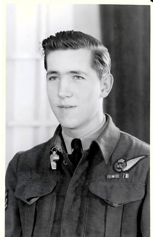 OTD the 80th anniversary of the #Schmidtheim raid, B-25s from #RAF 180 Squadron attacked a "troop concentration"&amp;gave "support to U.S. 1st Army front." My dad, Marcel Dennis, &amp; his close friend Norm Shannon never forgot this trip. Gone now, but we remember them. #PerArduaAdAstra.