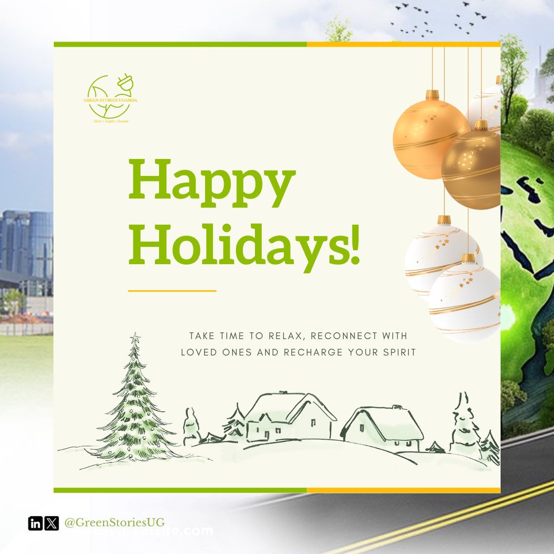 GreeNarratives's tweet photo. #HappyHolidays 🧑‍🎄

We can’t stop reflecting enough on the great year we had together! 🤝 You truly mean a lot to our community. 💚

We wish you and yours happy holidays. Always remember to consume responsibly and #sustainably! 🌍

Cheers 🥂🥳🎁

#Christmas #Sustainability https://t.co/A8qhLEEAoc