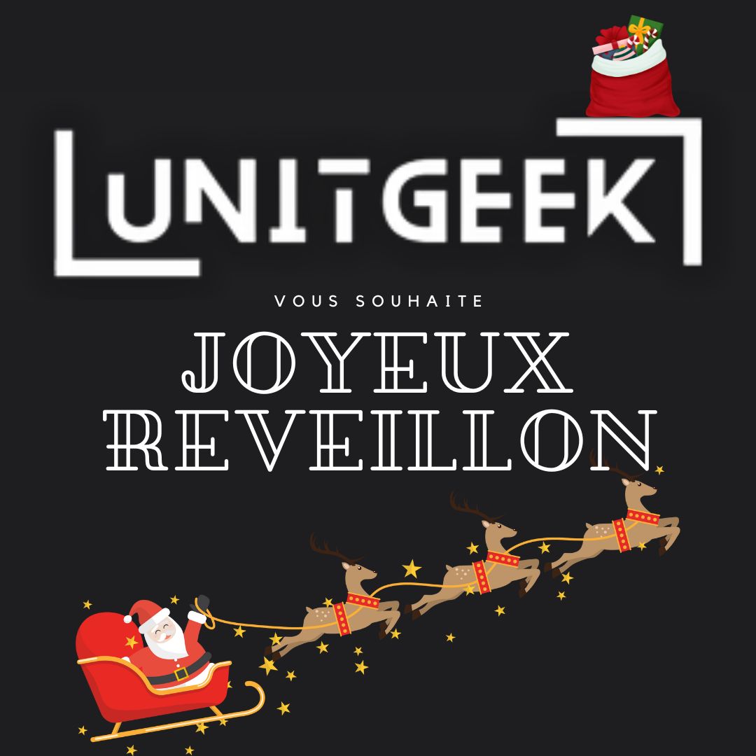 UnitGeeK's tweet photo. UnitGeek vous souhaite un joyeux réveillon de Noël ! 🥂
Cependant n'oubliez pas pour les retardataire des cadeaux, que vous pouvez retrouver sur UnitGeek de nombreux produits avec de nombreuses licences différentes ! 🎁

#unitgeek #gaming #noel https://t.co/VBfwxyqRKN