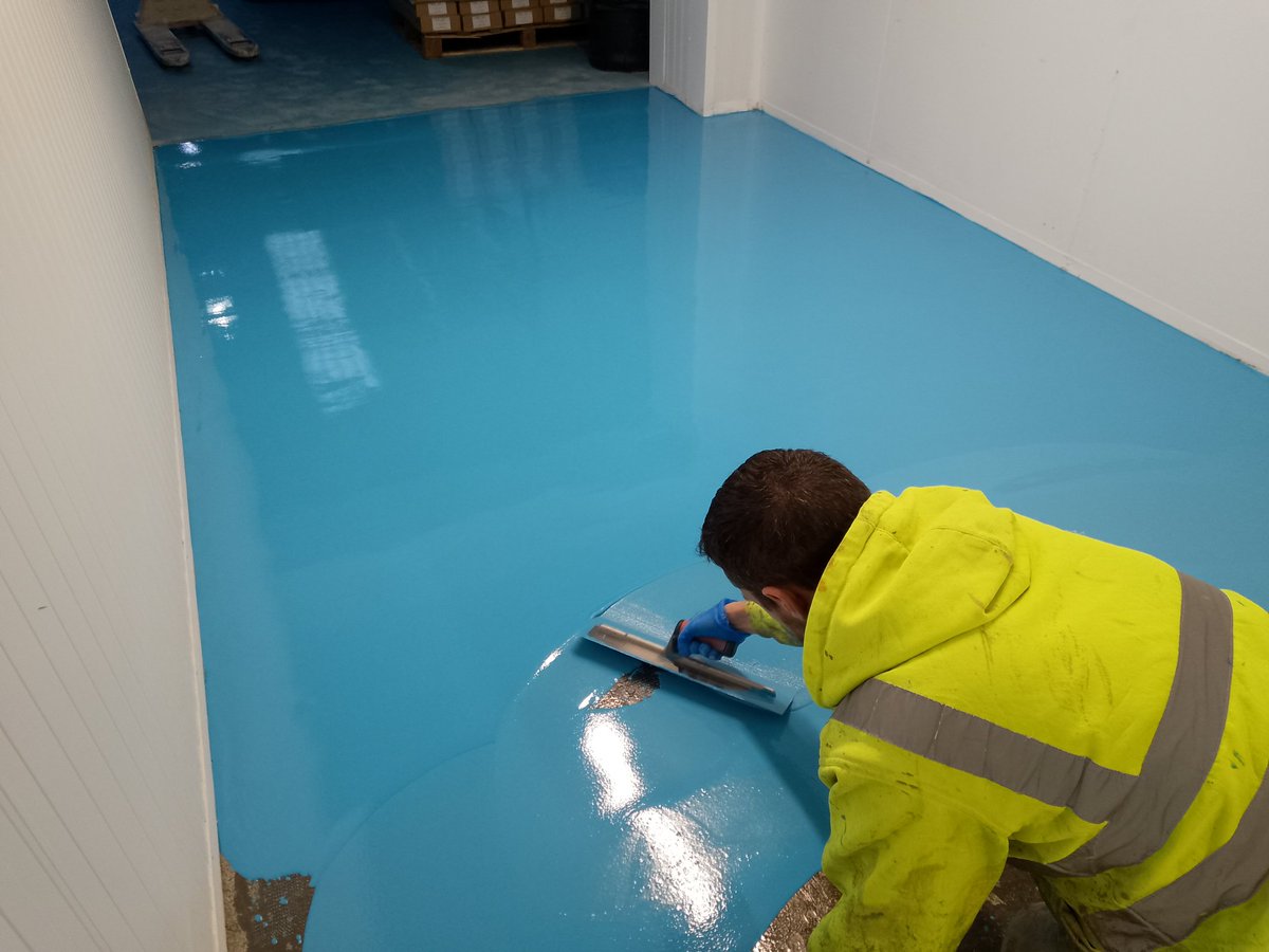 Looks like our last job before Christmas 2024 for <a href="/floorpainters/">Floor Painters Ltd</a> is this installation of polyurethane SL screed <a href="/KDRResinSystems/">KDR Resin Sytems Limited</a>