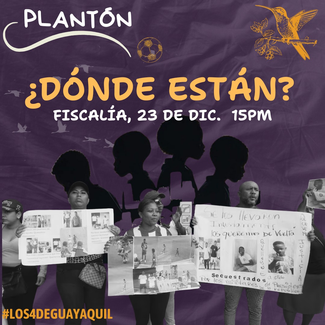 Por los sobrinos Saúl Arboleda, Steven Medina y Josué e Ismael Arroyo y por los cuentos que nos faltan...
#LosCuatroDeGuayaquilEcuador
#LosQueremosConVida
#DevuelvanALosNiños