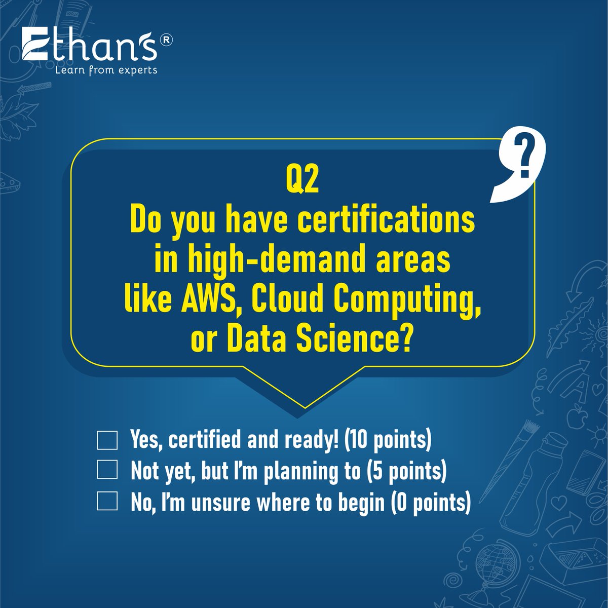 ethanstech_co's tweet image. 💡 Are you ready to lead in IT? Take our quick quiz and see where you stand on the path to becoming an IT Powerhouse!
ethans.co.in
#EthansTech #ITPowerhouse #techskills #CareerGrowth #learnwithethans #interactivepost