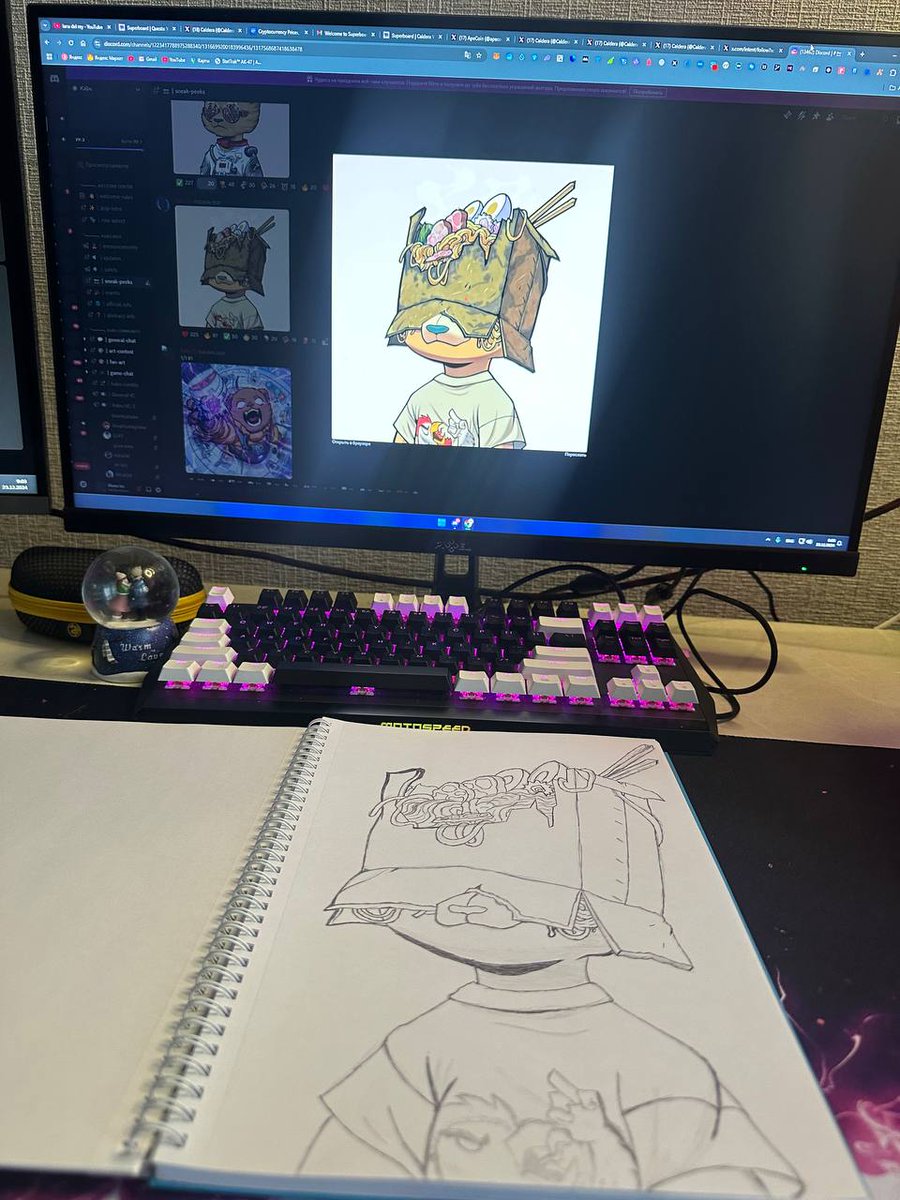 Aleee_inc's tweet photo. I spent 3-4 hours to draw it😄@kabuxyz 

#kabufriends #kabu #friends #art #aleeeinc #aleee https://t.co/EwMWqoSimO