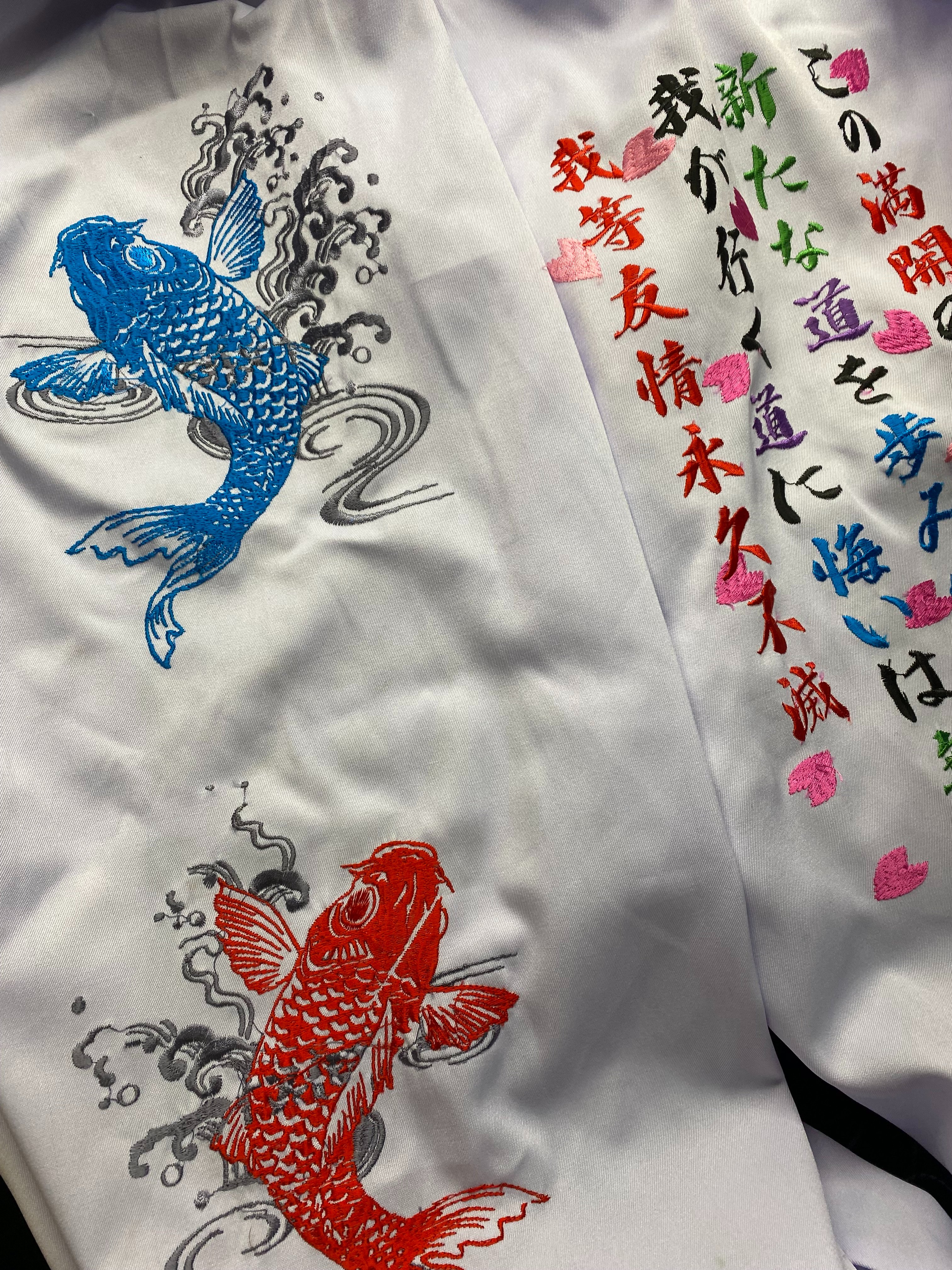 短ランボンタン黒上下セット 卒業式 まかない 卒ラン 刺繍