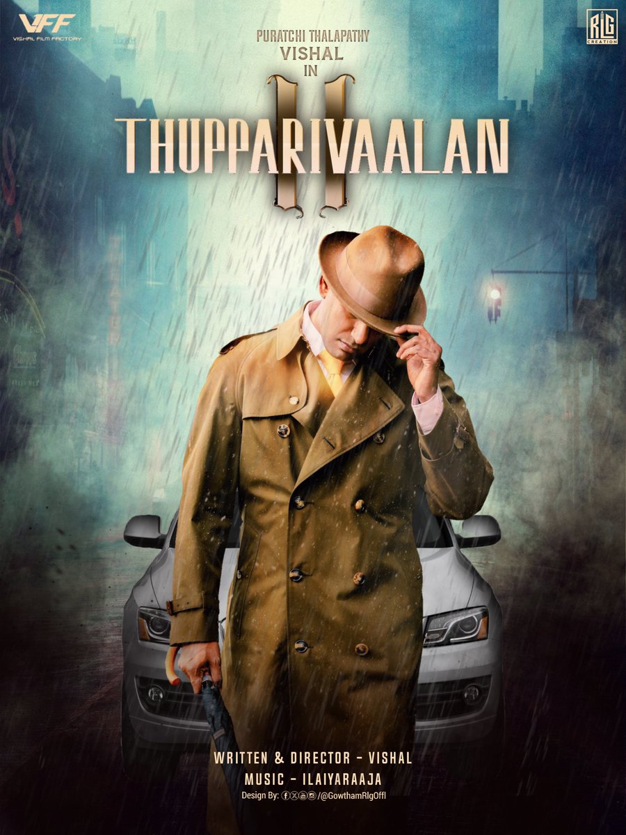 VishalFans24x7's tweet photo. Our Puratchi Thalapathy #Vishal in #Thupparivaalan2 The Movie Fan Made Poster ! ๐ฅ๐ง๐ปโโ๏ธ๐ต๐ฟ
Design By: @GowthamRlgOffl
Out Now Link: https://t.co/XTfdDIJR3e
#VishalDirection1 @VishalKOfficial @VffVishal @ilaiyaraaja @HariKr_official @VishalTrends_ @VISHAL_SFC https://t.co/dk92BRpQcY