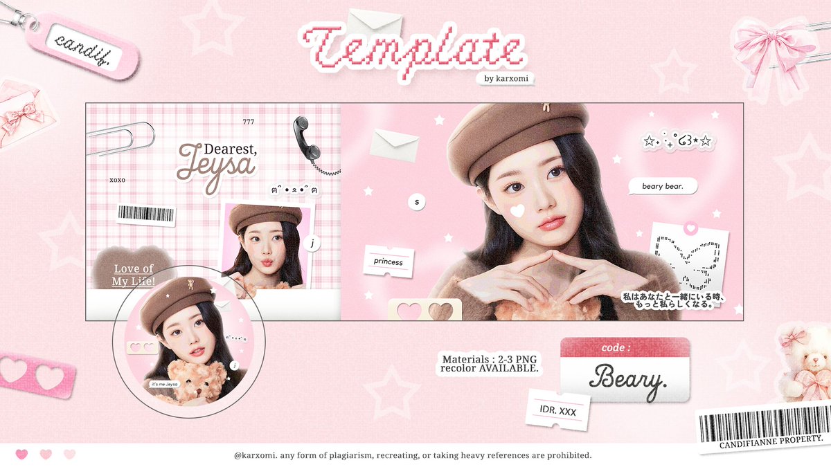 karxomi's tweet photo. help repost ♡

hai .. candif membawa 7 template layout yg siap di adopt malem ini 🎀 bisa mulai di take di jam 20.20 wib yaa bisa IPV or PSD — pricinya di alt bisa dp/fullpay juga xixixi kalo mau tanya tanya bisa dm aku juga 🌷 .. timakasiiii 

#zonauang #zonaba https://t.co/6IgksQr9PX