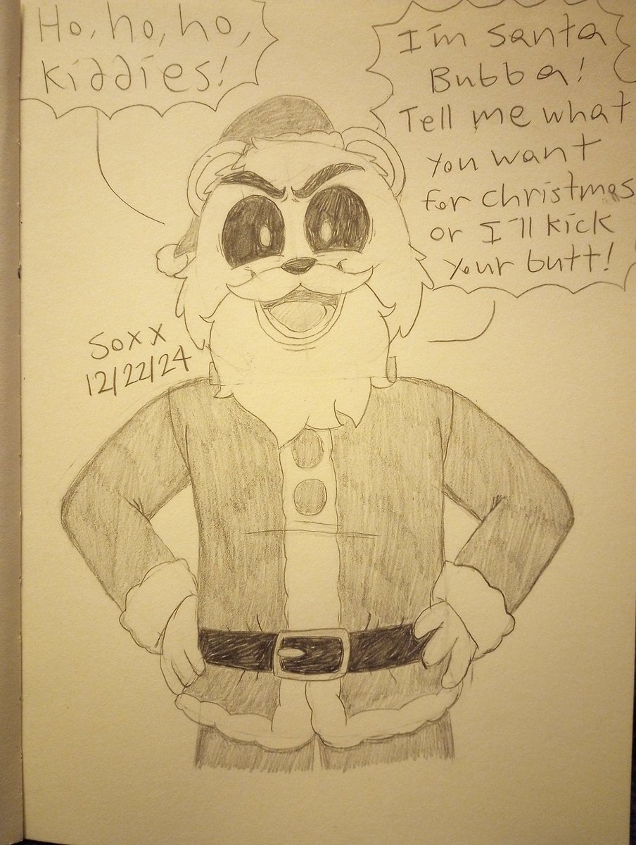 Purple_Punk1's tweet photo. #ethcember Day 22: Santa Bubba!!!
I hope y'all have been good this year. Bc if not, you prop know what's coming to you... 👀
#ethgoesboom #fanart #art https://t.co/GzEtlMfA8K