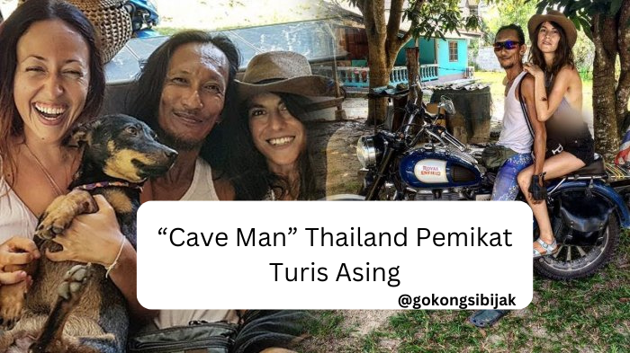 🧵 Mengenal Chatupoom Losiri, si "Cave Man" dari Thailand yang viral karena hidup di gua dan kisah romantisnya dengan turis asing.

-A Thread-👇