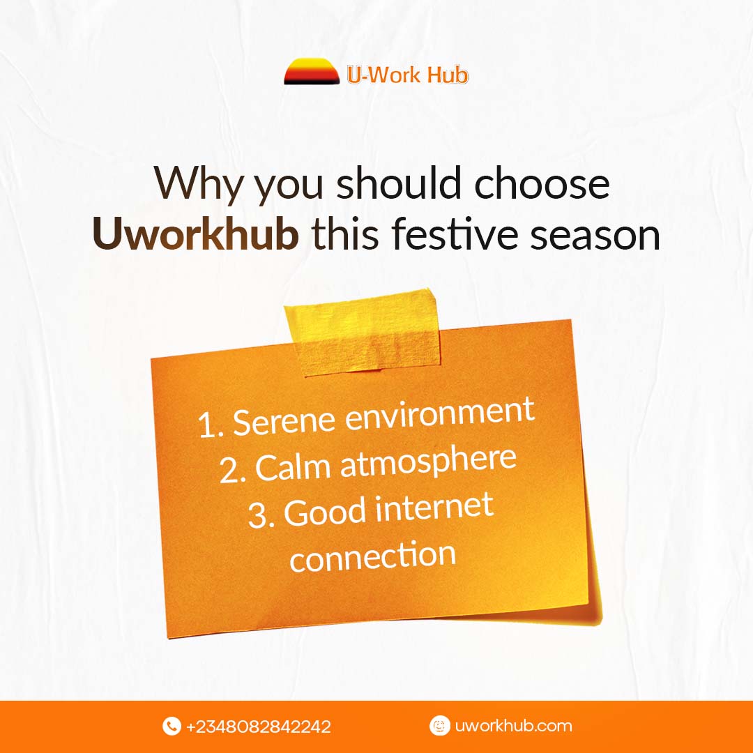 UworkHub's tweet photo. Let's collaborate and work together this festive period away from your children and all the bustle of the festivities.
We are your number 1 go-to for workspace needs.
#uwork #workspace #uworkhub #working #workhub #coworking #coworkingspace #coworkspace #sharedworkspace https://t.co/qsD0td6juo