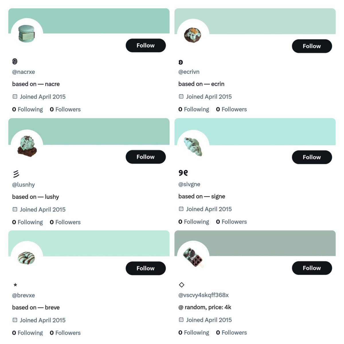 fairliye's tweet photo. wts acc kosongan y15

⊹ verif email only
⊹ @ mulchar pendek
⊹ dom gmail (tidak pending)
⊹ dapat data lengkap
⊹ go green, masuk mt only 

💰 5k each #zonauang https://t.co/4SAuU2Dtwf