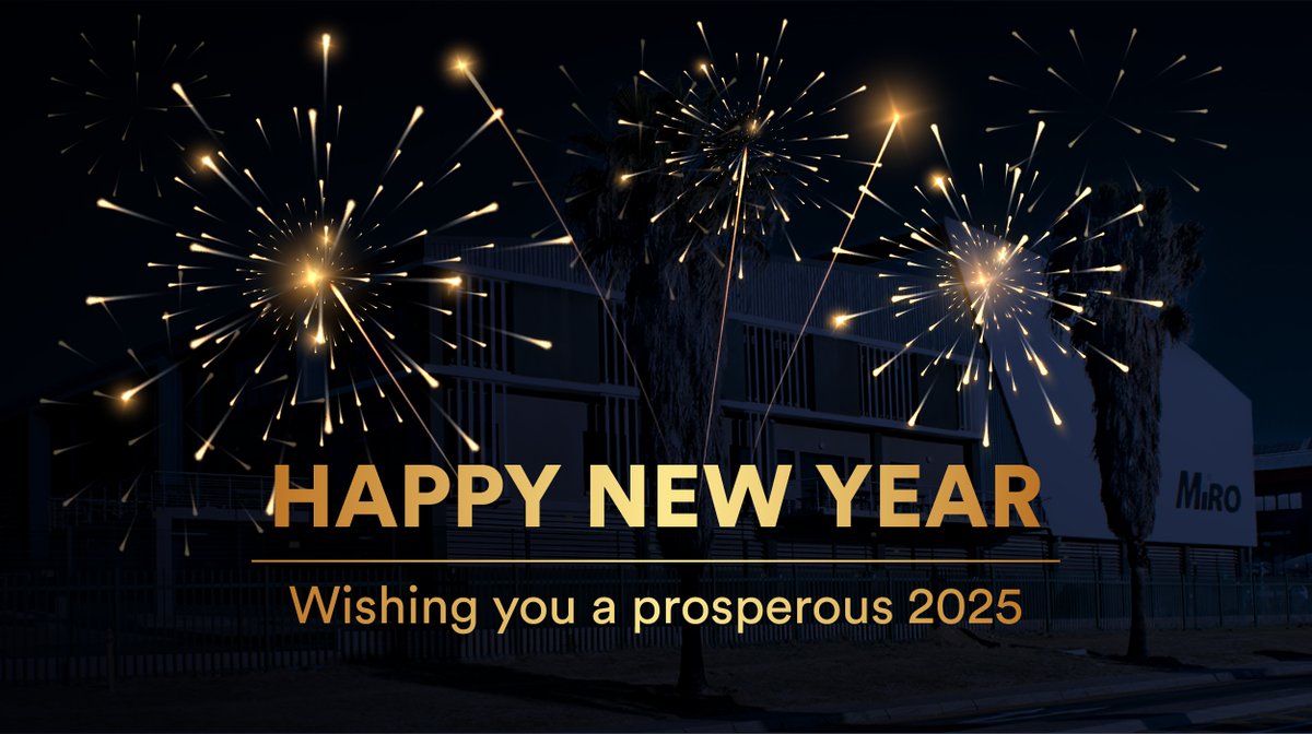 MiroDistributor's tweet image. Cheers to 2025🥂 Wishing our trusted partners a successful year ahead.

Together, we go Beyond Distribution - driving innovation, growth, and connection. May you have a prosperous 2025 and a happy New Year.✨

#newyear2025  #2025 #MiRO #BeyondDistribution