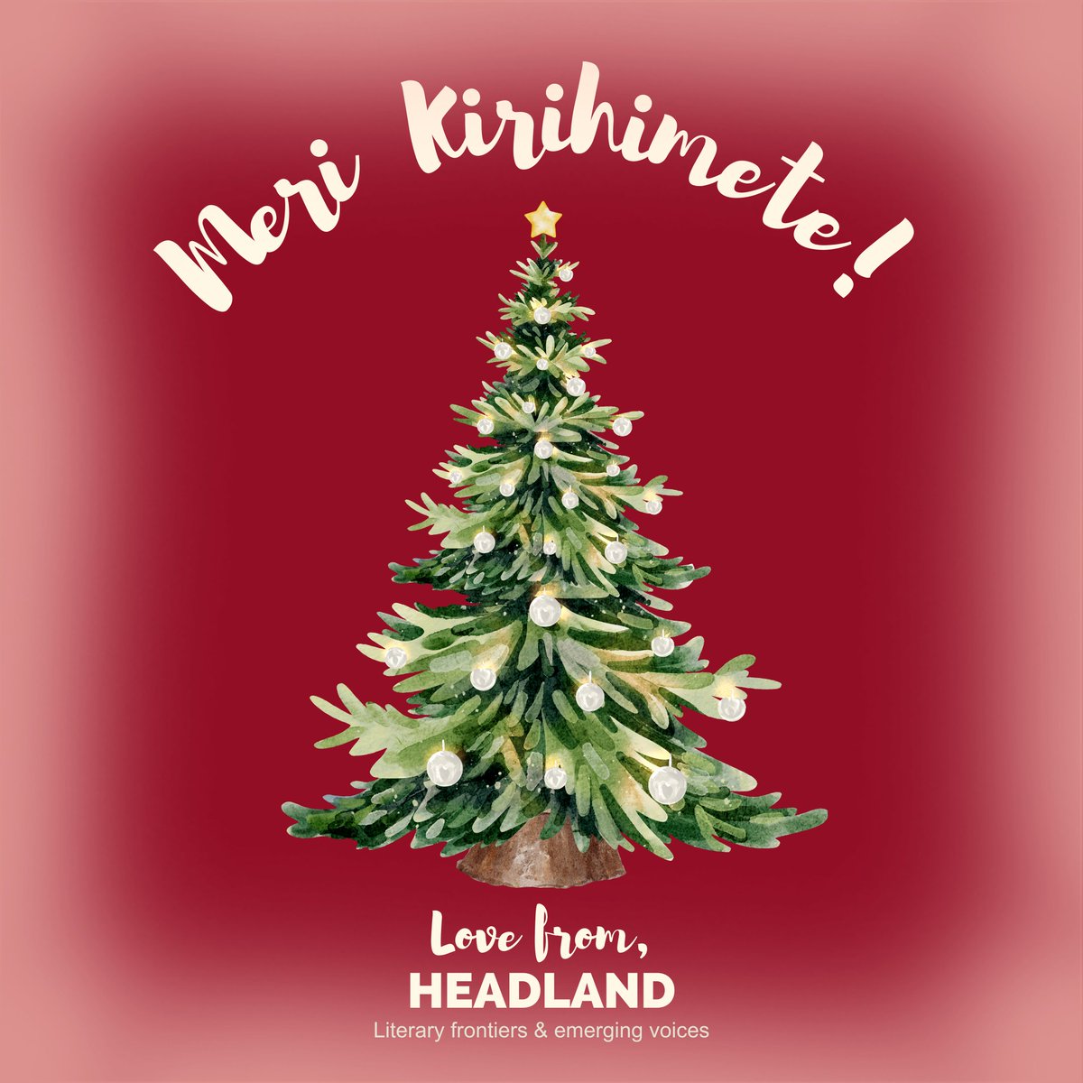 Meri Kirihimete from the team at Headland! 🎄

We wish you all a wonderful and restful holiday, see you all in the new year!

🖼: artwork from Sarina Darin