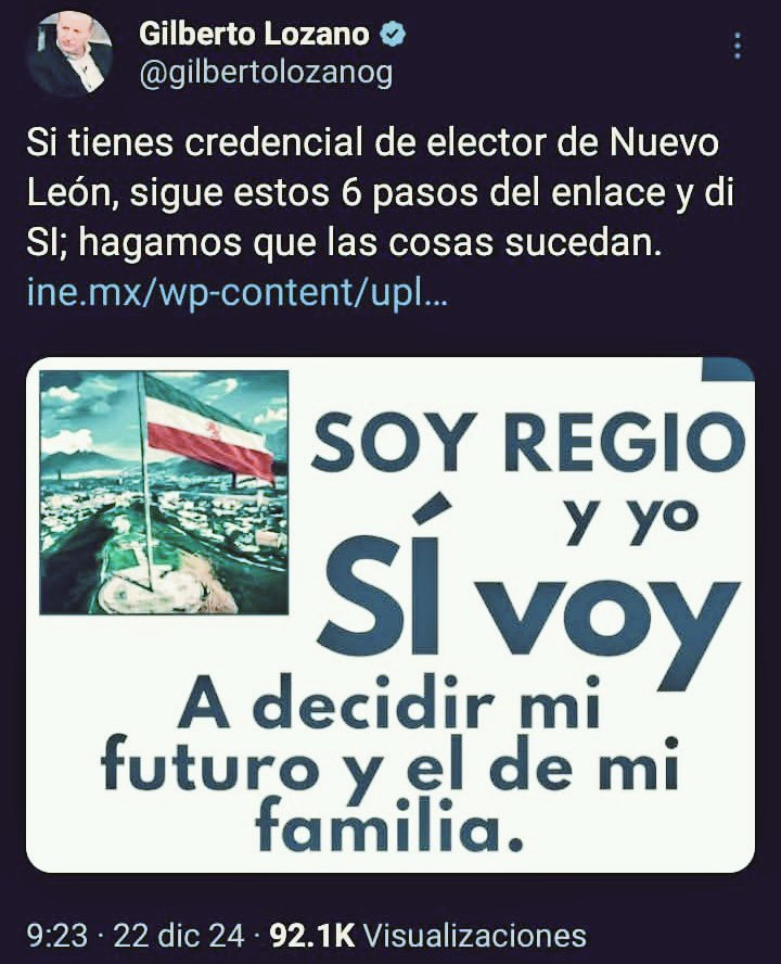 Arellano_Mex's tweet photo. Ese @gilbertolozanog quiere convertir Nuevo León en Honduras del Norte.
Sin T-MEC sin costas, con una micro frontera, con dependencia de agua, electricidad y mercados de México y sin el hábito de pagar impuestos de sus principales oligarcas.
Voten por favor pero ya no vuelvan. https://t.co/SlvIrAL24M
