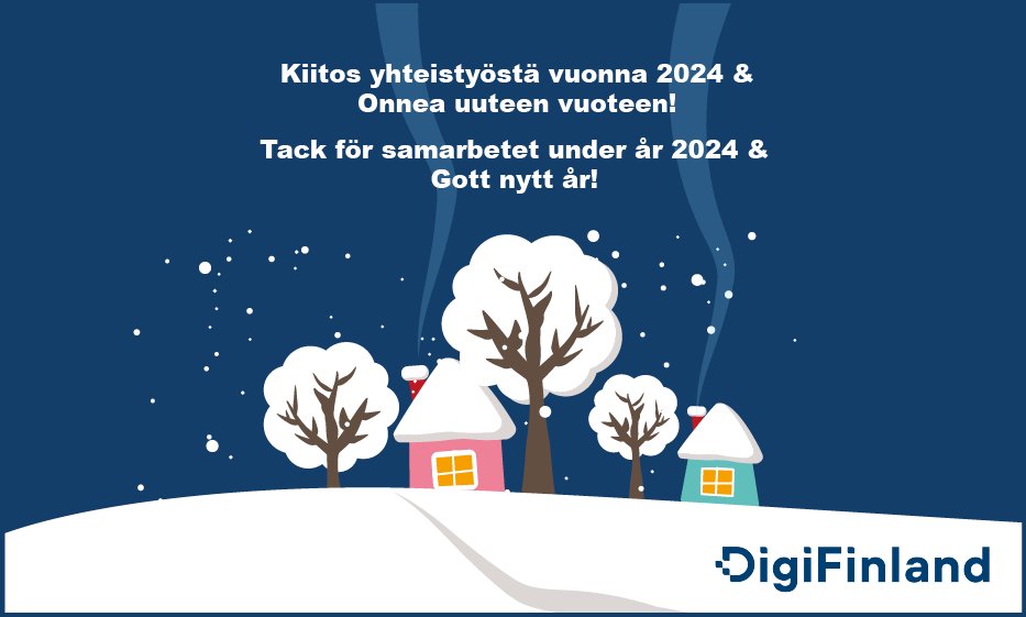 Kiitos kaikille asiakkaille, yhteistyökumppaneille ja muille sidosryhmille kuluneesta vuodesta sekä hyvää alkavaa vuotta 2025! 🌟🎄