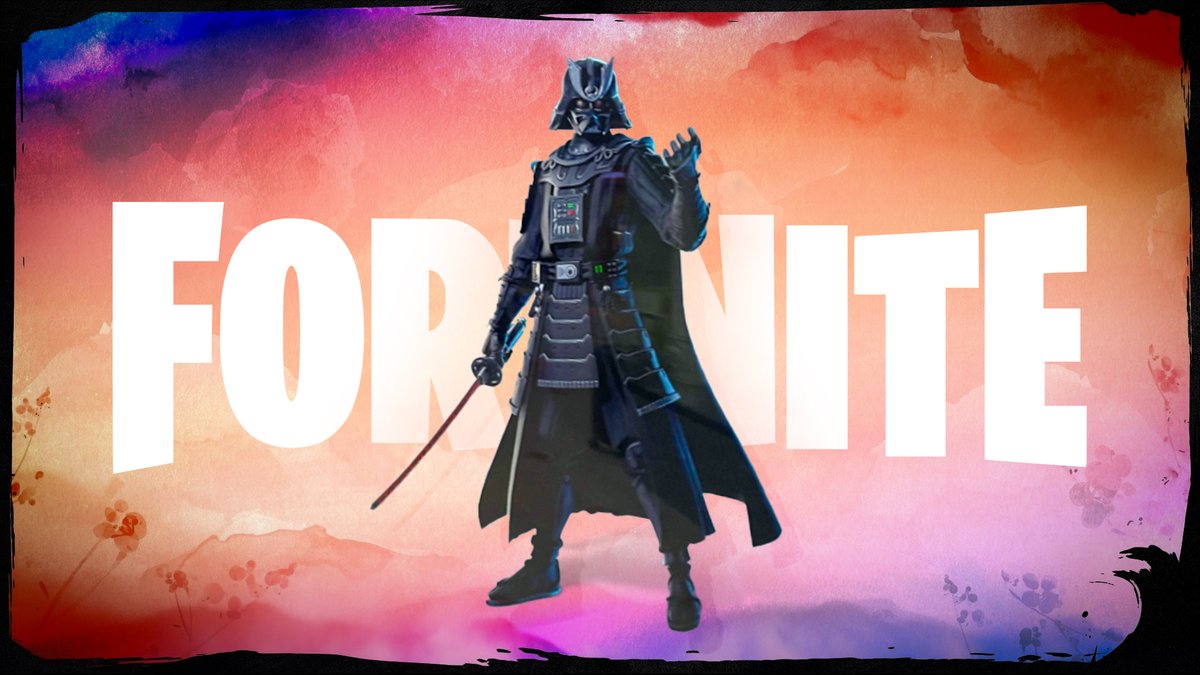 今後登場する「ダース・ベイダー サムライ」スキン‼ via/@SamLeakss