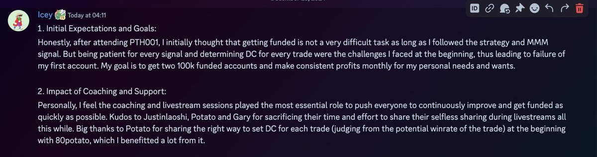 Feedback like this hits us right in the feels. 🥰 Huge thanks to everyone sharing their thoughts—you’re the reason we stay fired up and keep pushing forward!

Proud to help members crush trading challenges and secure funded accounts. This is what drives us every day! 📷