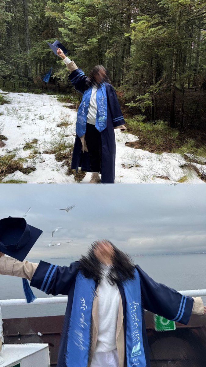 الحمد لله على التمام🦋
أشارككم فرحة تخرجي بفضل الله وتوفيقه ، في تخصص الذكاء الاصطناعي .خطوة انتهت وأخرى تبدأ، أسأل الله التوفيق في القادم. 💙💙💙💙💙