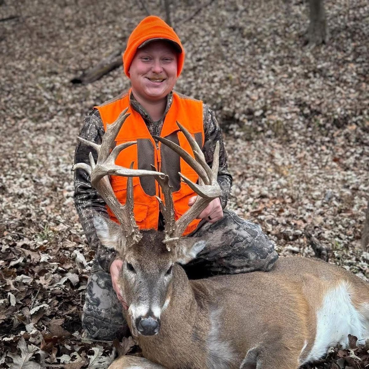 Unique buck taken in Kansas