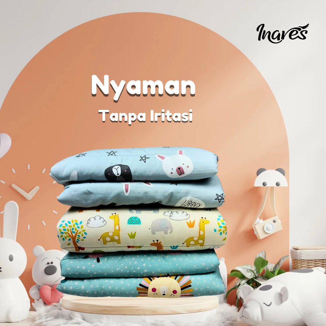 InaresOfficial's tweet photo. Dirancang lembut untuk kulit sensitif, memberikan kehangatan tanpa iritasi agar si kecil tidur nyaman sepanjang malam🌜
#bedcoverbayi #selimut #sprei #bedcover #beddingset https://t.co/zMn4H1WZGE