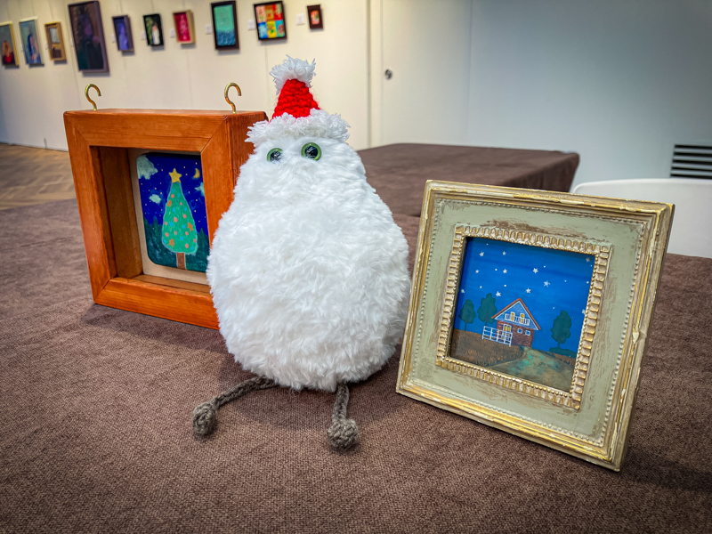 sekisho_studios's tweet photo. 【まもなく終了】クリスマス展
12月25日（水）まで日本画グループ展「クリスマス展」を開催中です。
また、物販実施日が追加されました！ハンドメイド作品など販売いたします。この機会にぜひご来場ください。
〈物販  追加実施日〉
・12月24日（火）15時～18時
・12月25日（水）15時～18時 https://t.co/XqGHTKfn9w