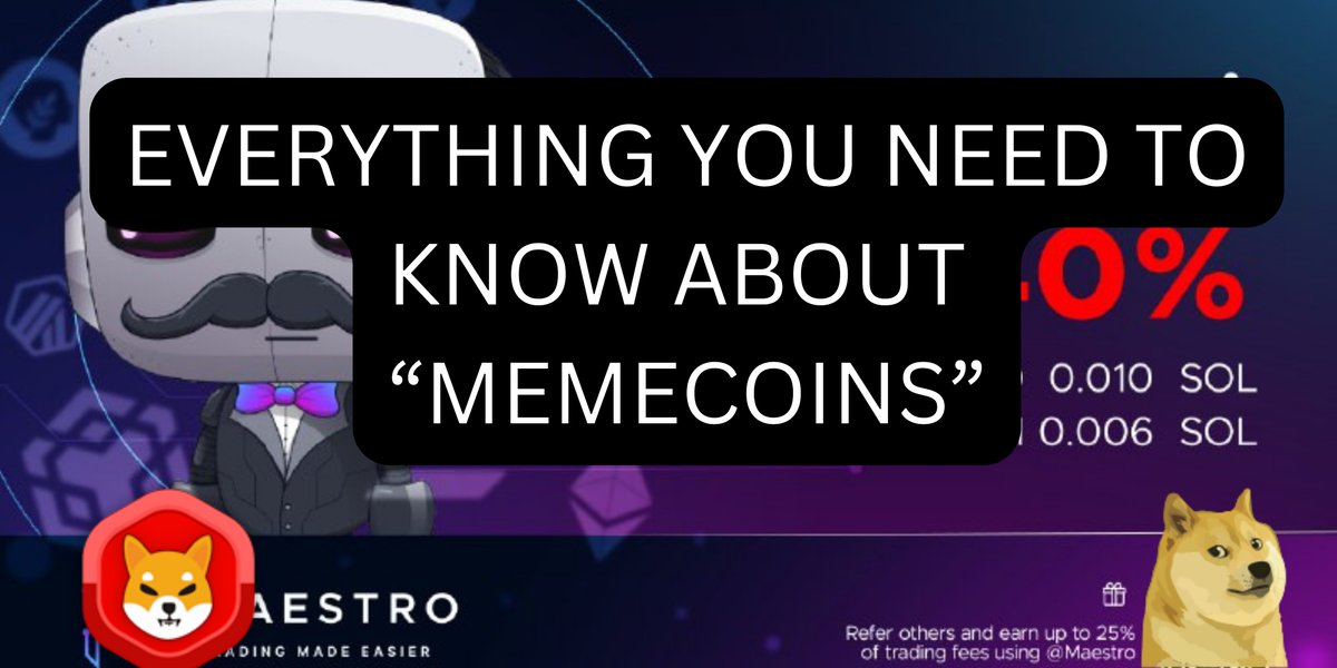 UprightnessE's tweet image. Have you ever heard "MEMECOIN" and wondered what it’s all about?
Well, today’s your lucky day. 🍀
Memecoins aren’t just jokes – they’ve become a serious part of crypto.
Let me break down what memecoins are and why they exist. 🧵👇