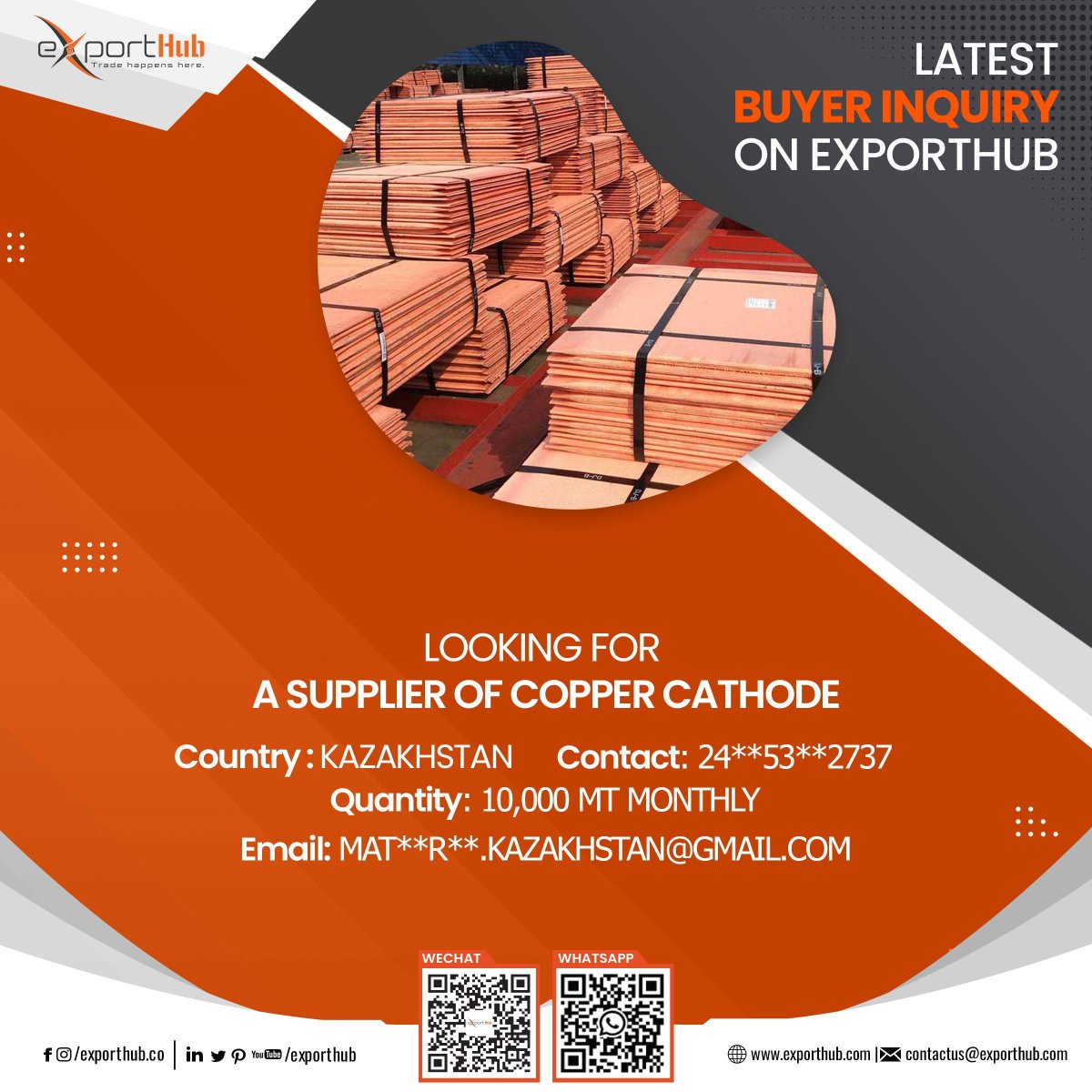 Grab the hottest deals before they're gone! Check out our latest buy offers and seize the perfect sourcing opportunities now.
Quote Now! 
exporthub.com/premiumservice… 
#Buyoffer #Exporthub #B2B #International #Trade #Buying