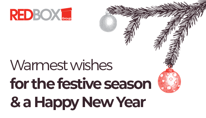 Warmest wishes for the festive season and a wonderful New Year from all the team at REDBOX Group.

Thank you for your continued support during 2024; we very much look forward to continuing our partnership into 2025.