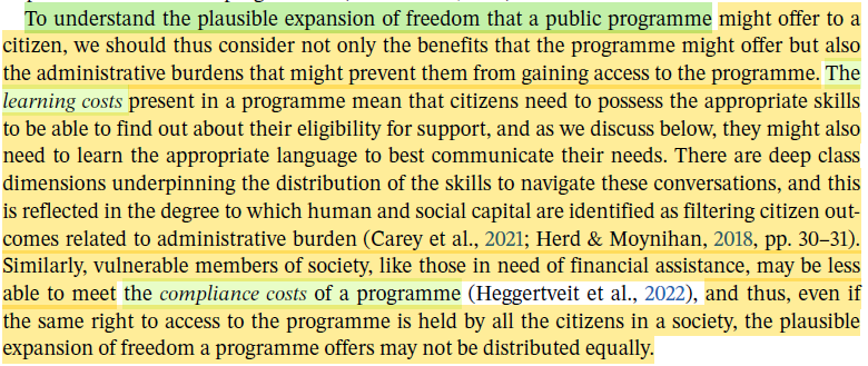 AJPA (@ausjpa) on Twitter photo 📣🆕Early View❗️
🎅Are you looking for a Season's reading❓
<a href="/Ellie_Malbon/">Ellie Malbon (she/her)</a> & <a href="/JeremiahTBrown/">Jeremiah Brown</a> study the relationship between administrative burden and the Capabilities Approach to human freedom👇
doi.org/10.1111/1467-8… 📣🆕Early View❗️
🎅Are you looking for a Season's reading❓
<a href="/Ellie_Malbon/">Ellie Malbon (she/her)</a> & <a href="/JeremiahTBrown/">Jeremiah Brown</a> study the relationship between administrative burden and the Capabilities Approach to human freedom👇
doi.org/10.1111/1467-8…