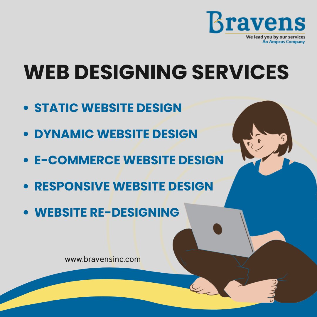 bravensinc's tweet image. #Webdesign services encompass a wide range of offerings that help create and maintain visually appealing, functional and user-friendly websites. | @bravensinc
💻bravensinc.com/web-design-sol…
#WebDevelopmentSolutions #WebDesignServices #MobileAppDesigningServices #WebDesignSolutions