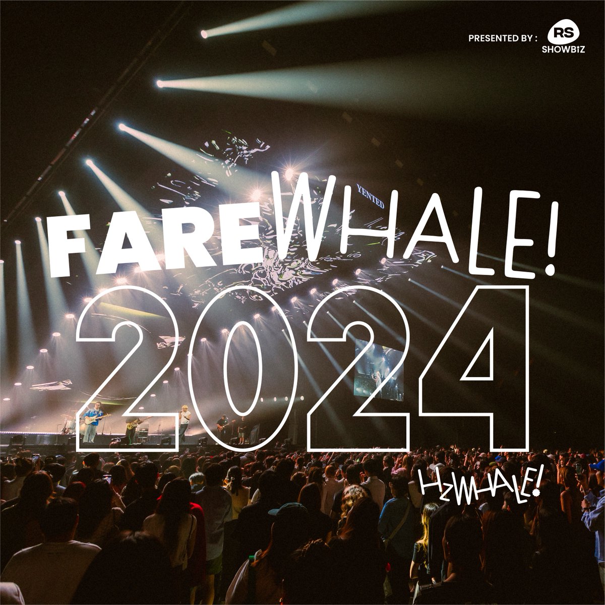 HzWhaleFest's tweet photo. บ้ายบายปี 2024 ขอบคุณทุกคนที่มาสนุกไปกับจักรวาฬดนตรีด้วยกันใน HzWHALE! MUSIC FEST ครั้งแรกในปีนี้
.
ปีหน้าพบกันใหม่แน่นอนกับ VOL.2
#HzWHALE https://t.co/7ChJLyWoo2