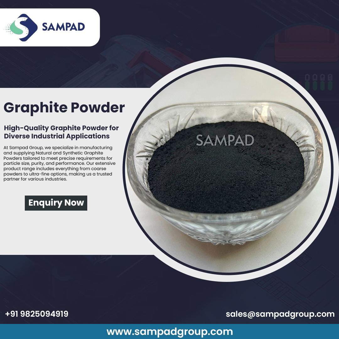 sampadgroup's tweet image. Sampad Group – trusted Graphite Powder Manufacturers delivering superior quality for diverse industrial applications. 🏭⚙️

🌐 sampadgroup.com/graphite-powder
📩 sales@sampadgroup.com
📲 +91 9825094919 

#GraphitePowder #SampadGroup #IndustrialSolutions #HighQualityMaterials