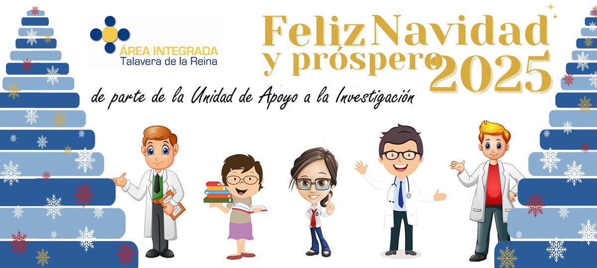 Felices Fiestas. Deseamos que todas vuestras buenas ideas de investigación se hagan realidad. El equipo UAI.